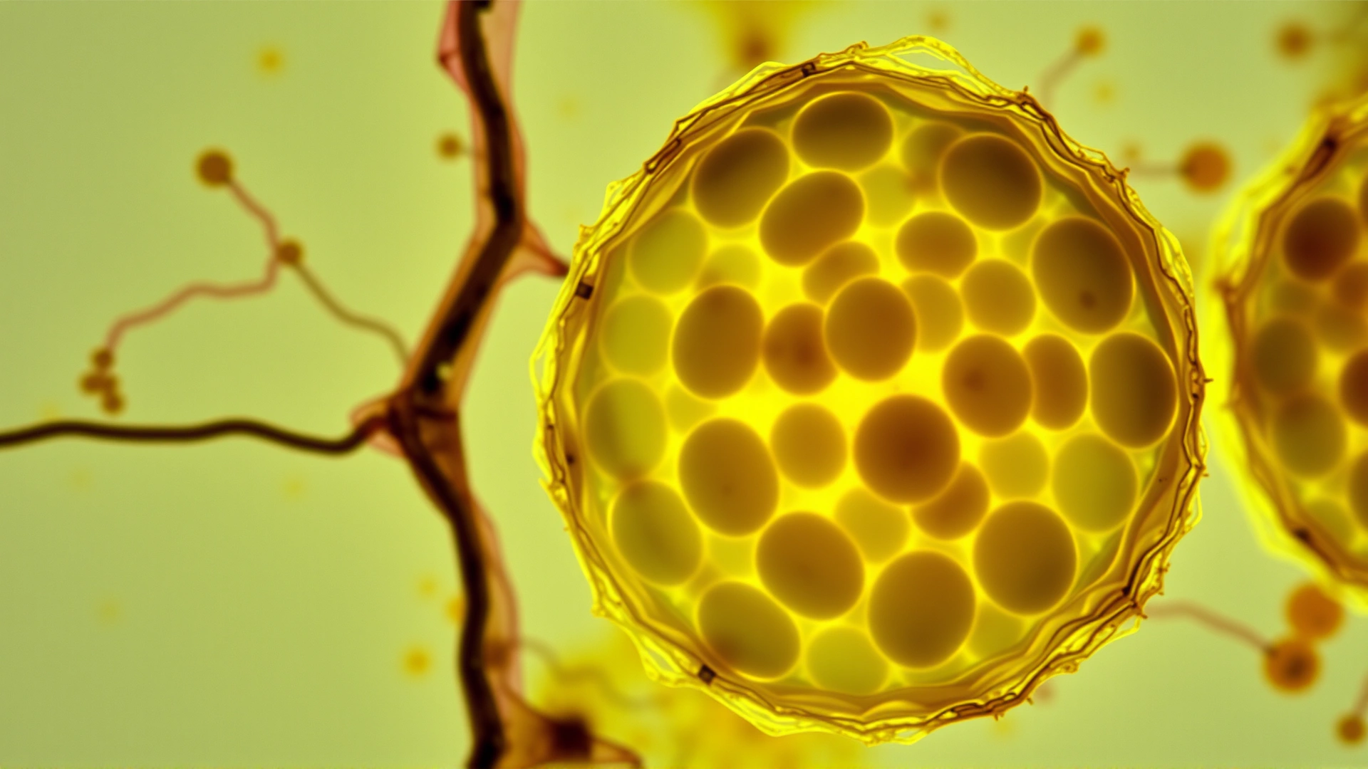 Microscopic view of feline neutrophils displaying Pelger–Huët anomaly hyposegmented nuclei, brightfield staining, high detail