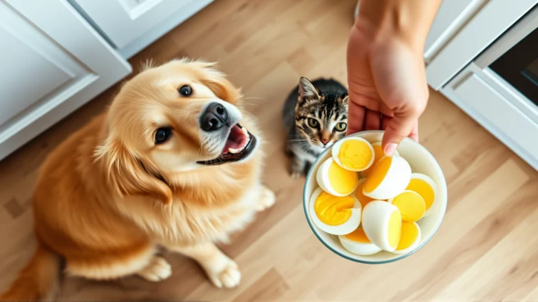 البيض للحيوانات الأليفة: دليلك الشامل لتقديمه بأمان لكلبك أو قطّك