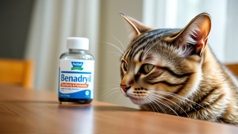 هل يمكن إعطاء القطط بنادريل؟ دليل شامل للجرعة والسلامة
