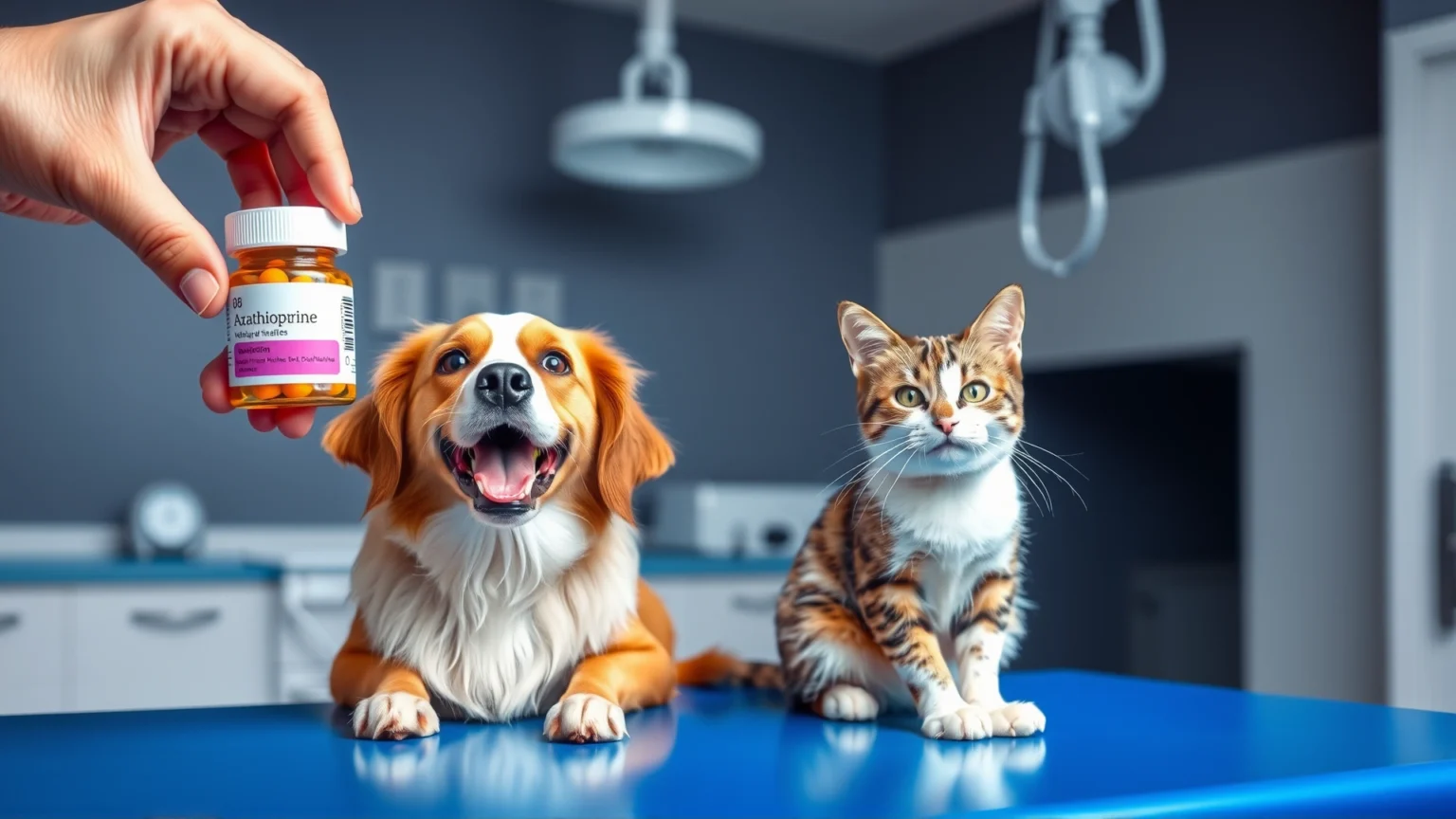 أزاثيوبرين للكلاب والقطط: الدليل الشامل للاستخدام الآمن والفعال