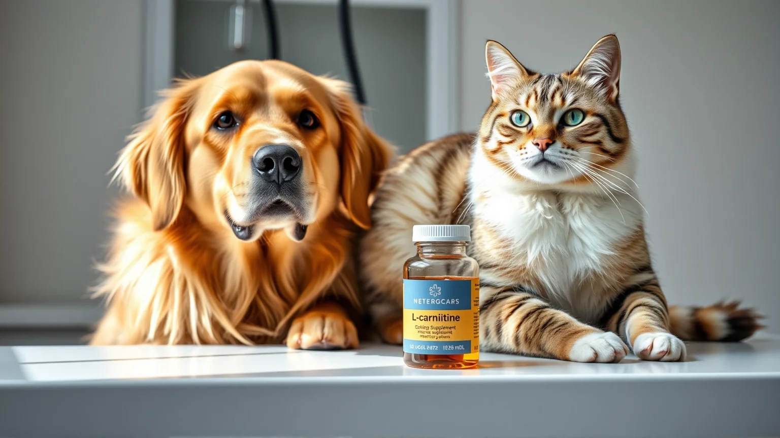 كارنيتين للحيوانات الأليفة: الدليل الشامل لاستخدامه وفوائده وآثاره الجانبية