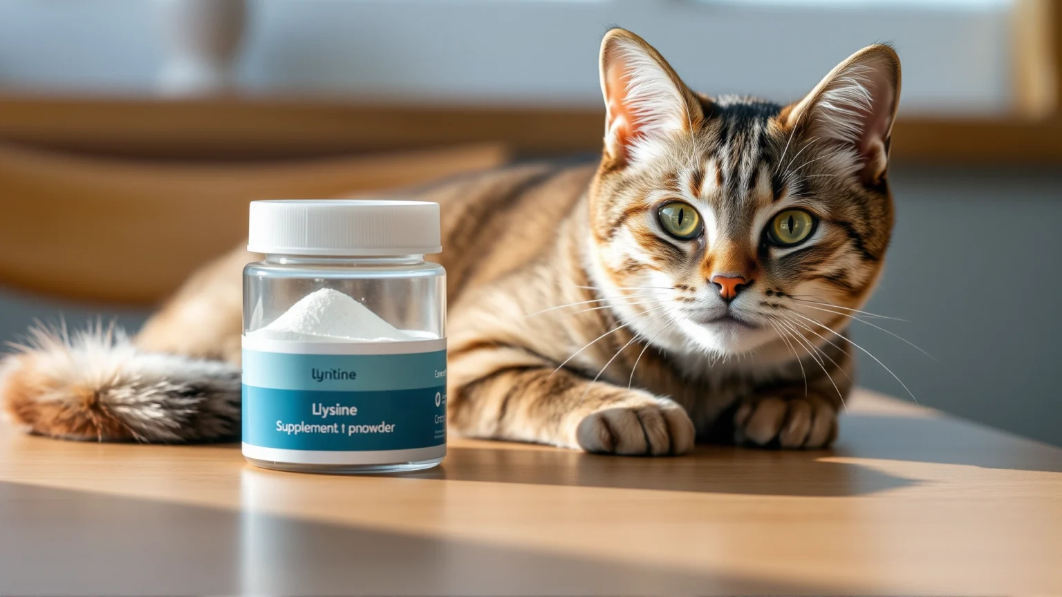 ليسّين للقطط: الدليل الشامل للمكمل الغذائي الأكثر شيوعًا لمواجهة الهربس القططي