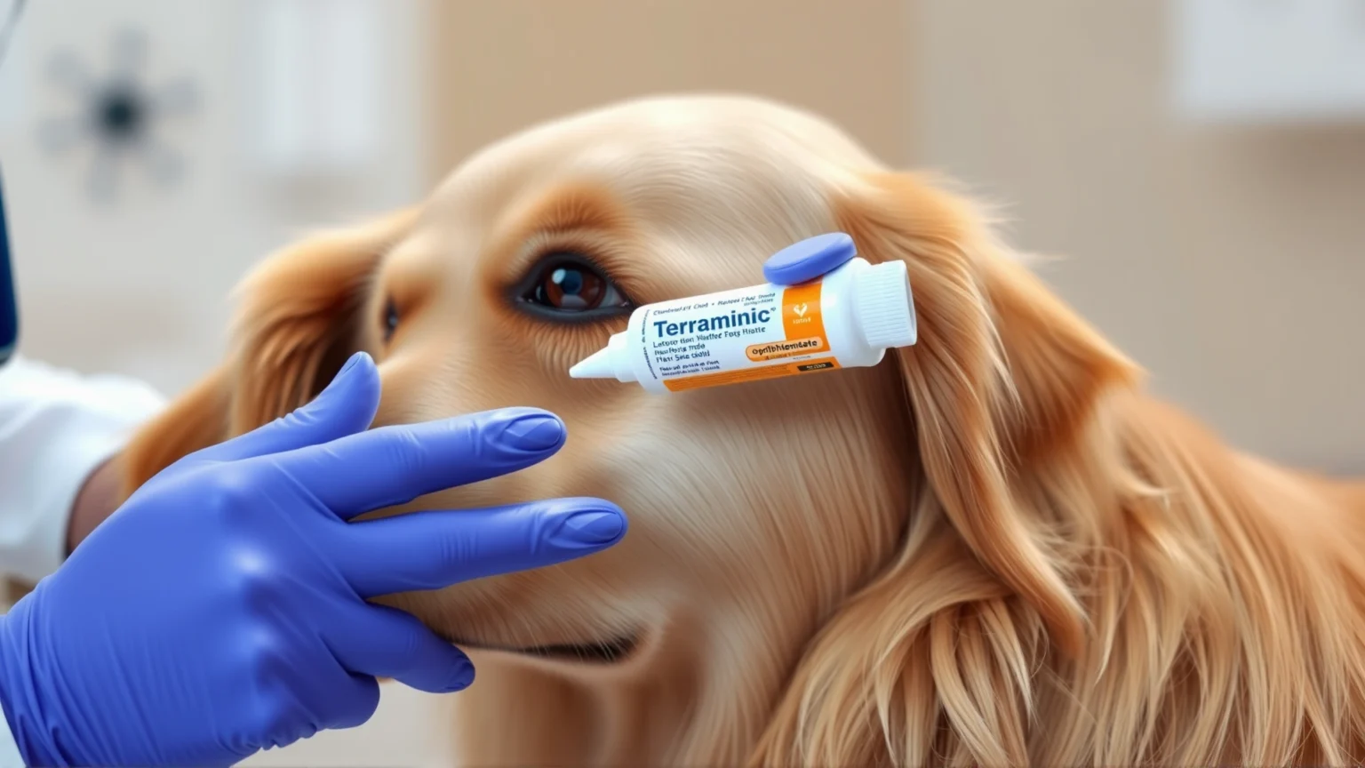 مرهم تيراميسين لعلاج التهابات عيون الكلاب والقطط: دليلك الشامل للاستخدام الآمن والفعّال