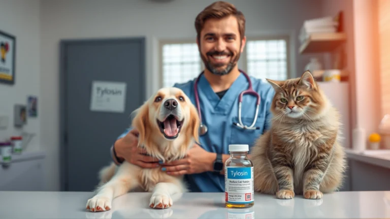 كل ما يجب معرفته عن المضاد الحيوي تايلوزين تارترات للكلاب والقطط