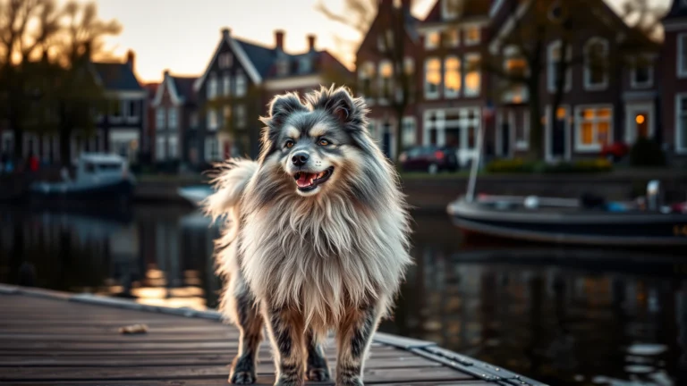 كل ما تريد معرفته عن كلب الكيشوند (المبتسم الهولندي): رفيق العائلة ذو المعطف الفضي