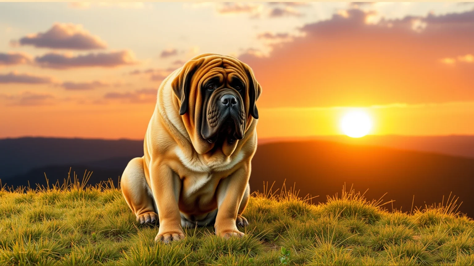 كل ما تحتاج معرفته عن كلب الماستيف (الإنجليزي): العملاق اللطيف وحارس العائلة المخلص