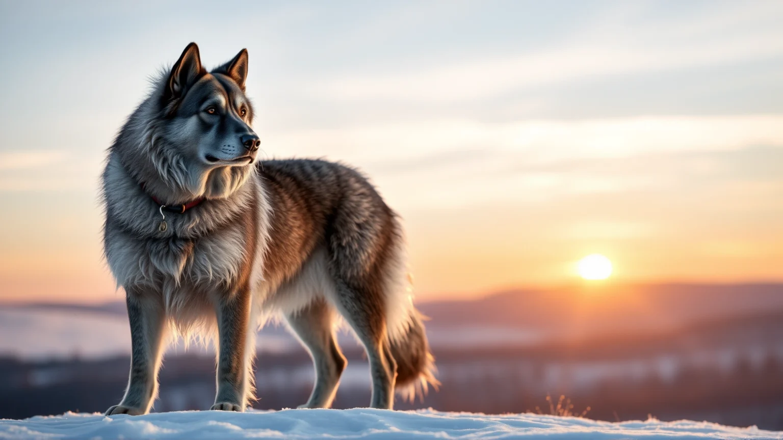 دليلك الشامل إلى كلب الإلكهاوند النرويجي: تاريخ عريق، طاقة جبّارة، ورفقة لا تُقدَّر بثمن