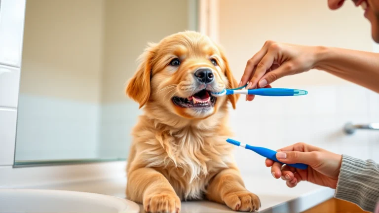 دليل شامل لتنظيف أسنان الجراء: خطوات عملية لحماية صحة فم كلبك الصغير