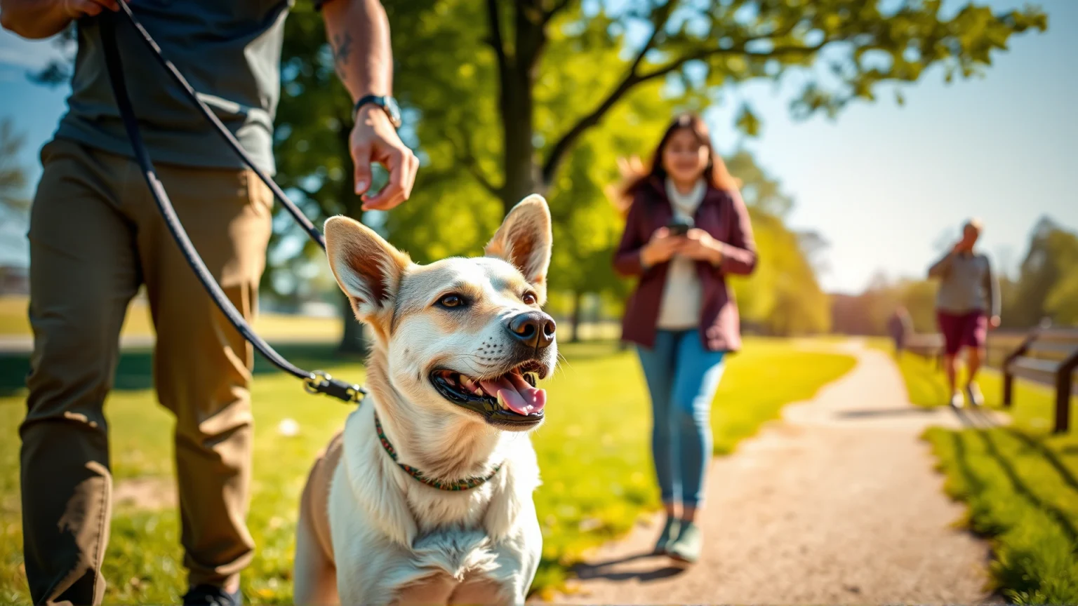 دليلك الشامل للتغلّب على تفاعل كلبك المفرط أثناء المشي بالسلسلة