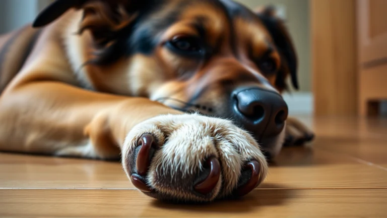 دليل شامل لفهم وعلاج حثل الأظافر اللوبويدي في الكلاب