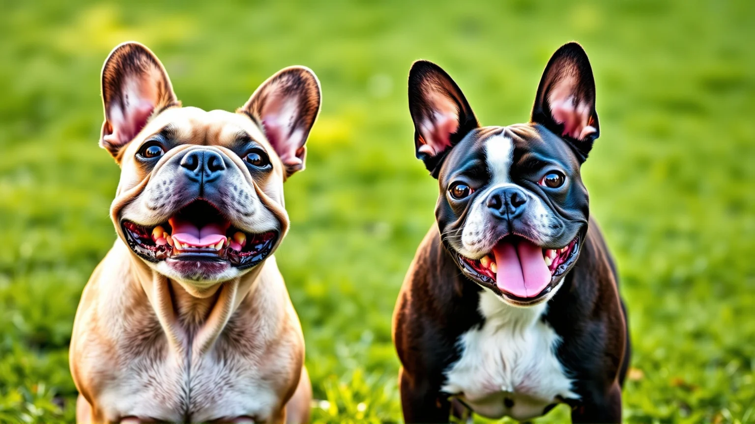 الاختلافات الجوهرية بين البولدوغ الفرنسي والبوستون تيرير: أيهما الأنسب لك؟