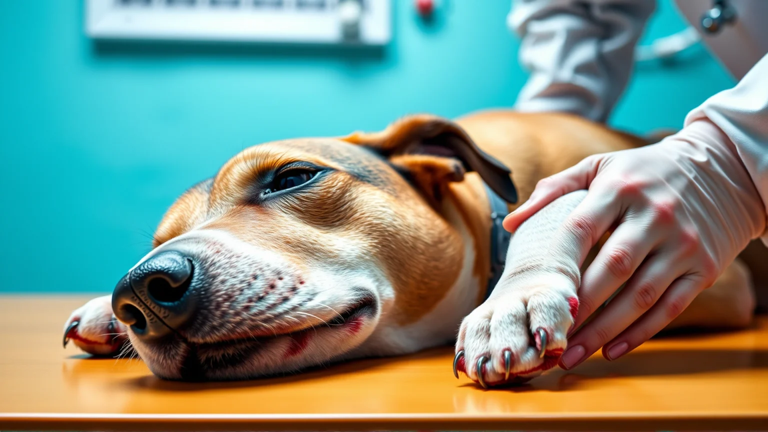 الوذمة عند الكلاب: دليل شامل للأعراض، الأسباب وطرق العلاج