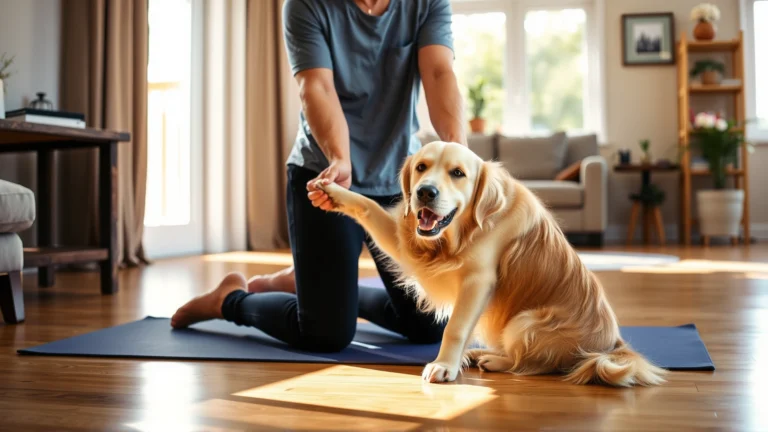 خمسة تمارين تمدُّد أساسيّة لكلابنا الكبيرة في السن للحفاظ على مرونتها وصحّتها