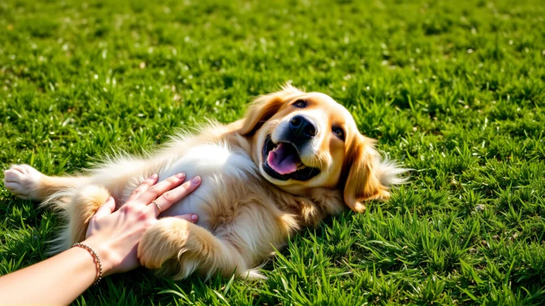 لماذا يعشق الكلاب تدليك البطن؟ أسرار علم السلوك وكيفية القيام به بالشكل الصحيح