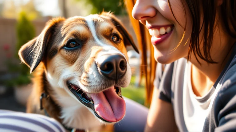 لماذا يلعق الكلب وجهك؟ الأسباب العلمية والنصائح العملية