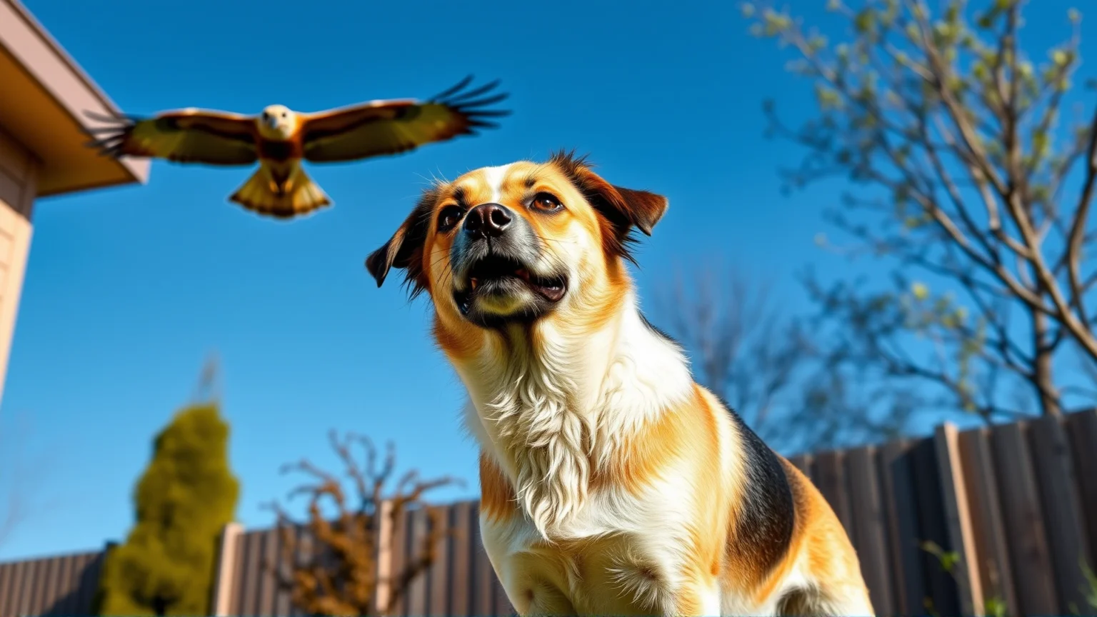 هل يمكن للطيور الجارحة حمل كلابنا الصغيرة؟ دليل شامل لحماية كلبك من السماء