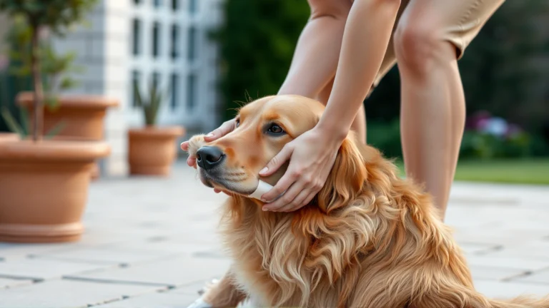 دليل شامل للعناية بجروح الكلاب في المنزل: خطوة بخطوة للحفاظ على صحة كلبك