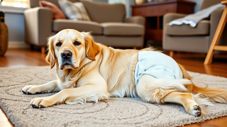 سلس البول لدى الكلاب المسنة: دليل شامل للمساعدة والعلاج