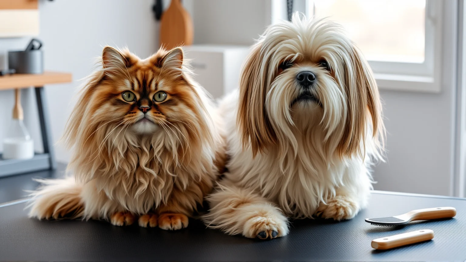 الدليل الشامل للتعامل مع تشابك فراء الكلاب والقطط بدون إجهاد أو مخاطر