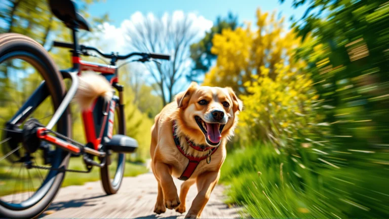 دليلك الشامل لركوب الدراجة بأمان مع كلبك