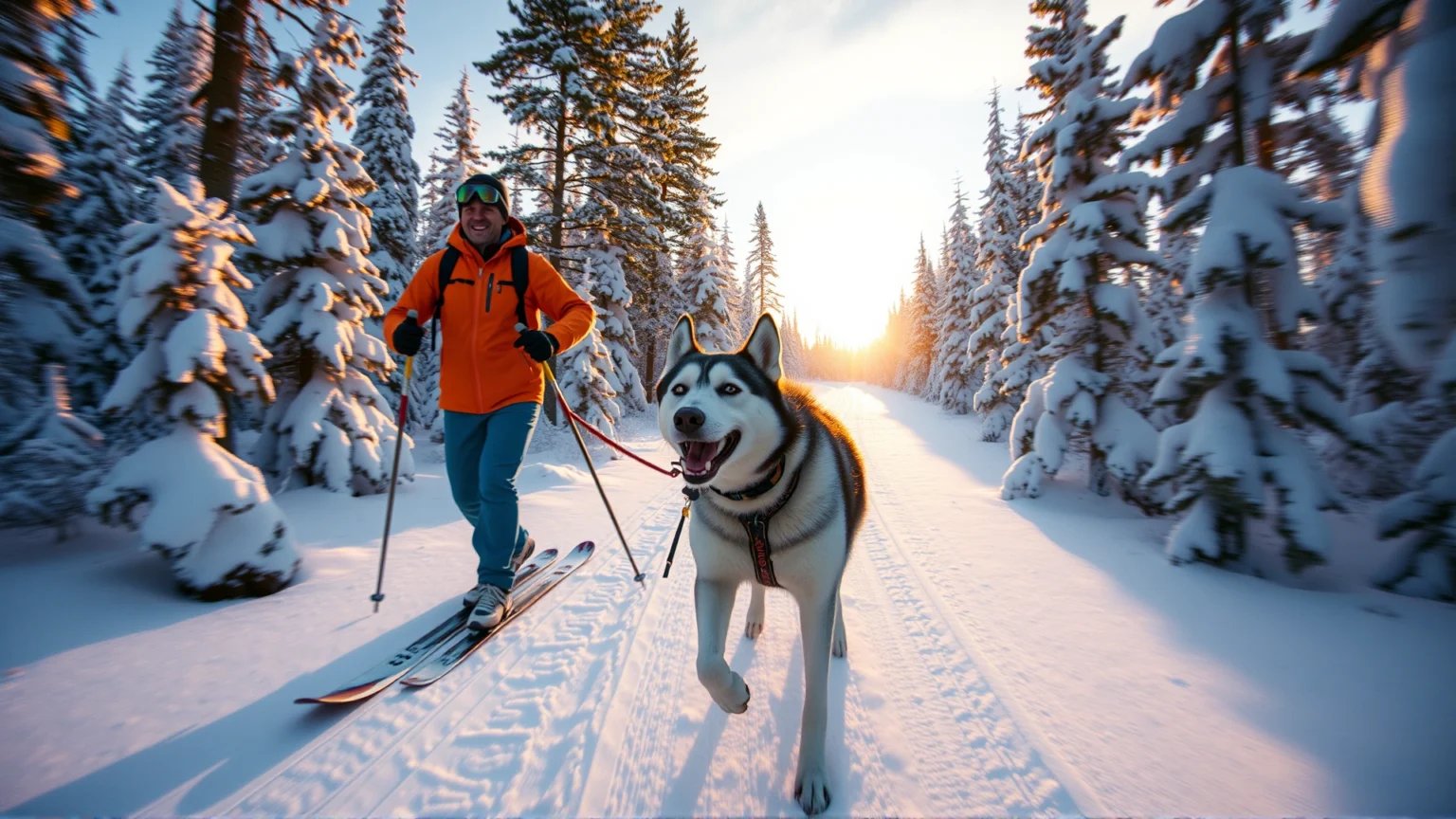 سكيدجورينغ: دليلك الشامل للتزلّج مع الكلاب وسط الثلوج