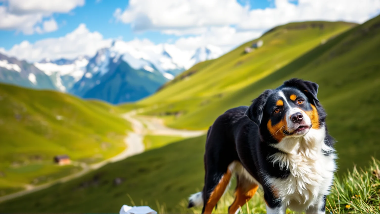 كلب جبل إنلبوخ: الدليل الشامل لأصغر رُعاة جبال الألب السويسرية