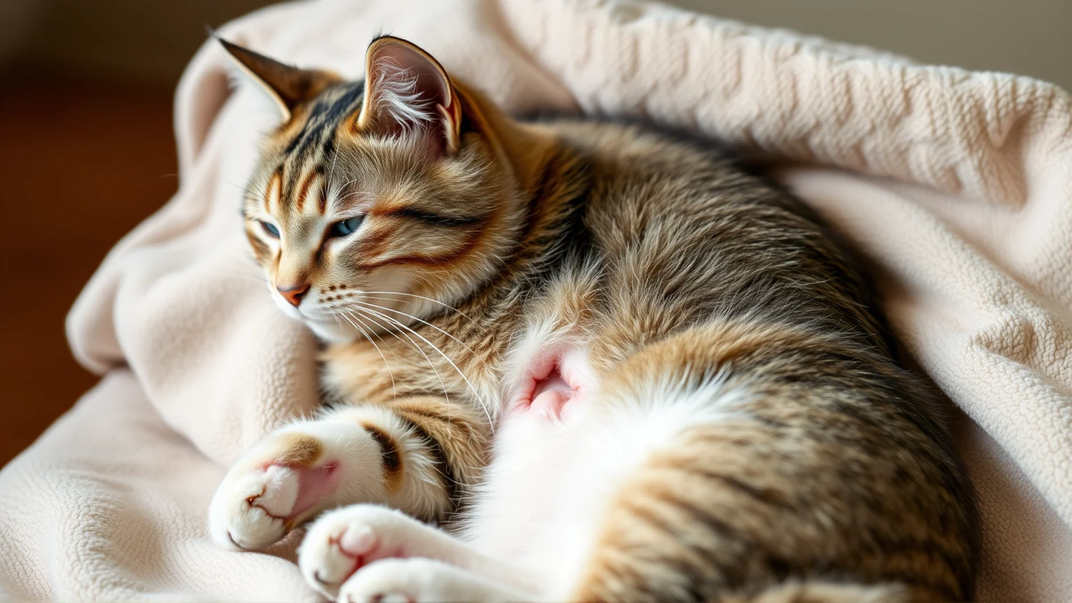 دليل شامل لرعاية قطك بعد جراحة انسداد الأمعاء