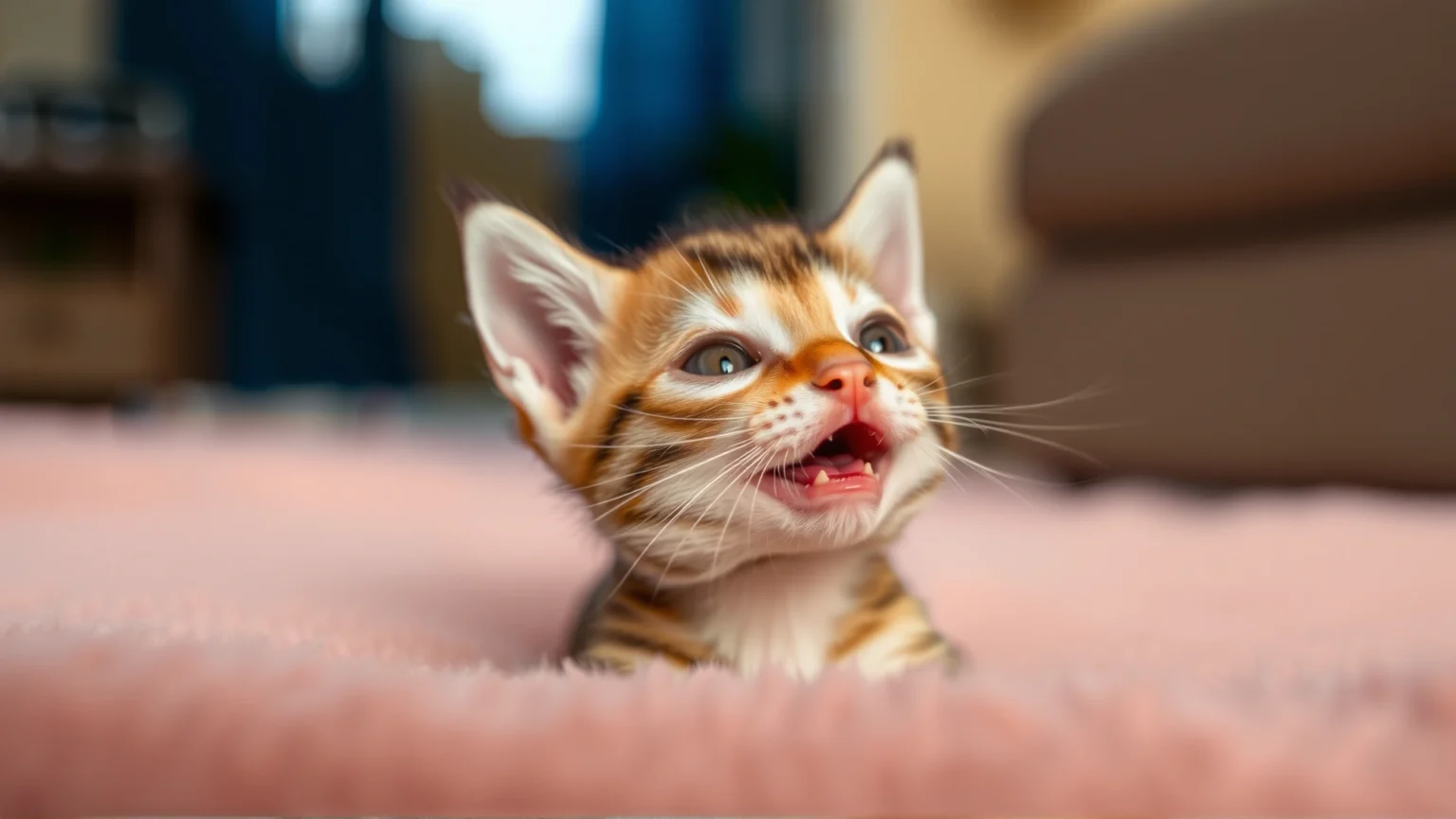 متى تفتح القطط الصغيرة عيونها؟ دليل شامل لمراحل نمو العين والعناية بها