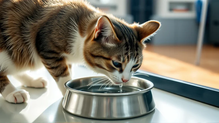 ما أسباب شرب قطّتي لكميات كبيرة من الماء؟ دليل شامل لكل مربٍّ