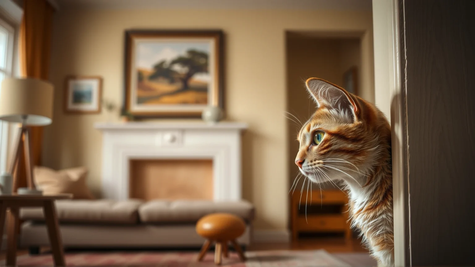 أسرار القطط: لماذا يتبعني قطّي في كل مكان؟