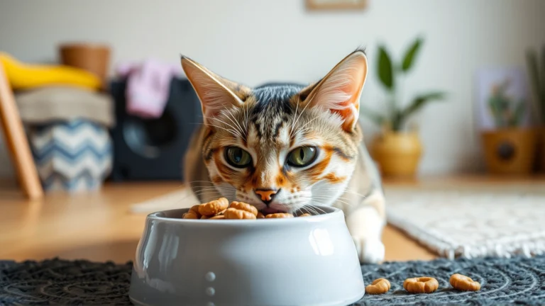 هل يمكن للقطط أن تأكل طعام الكلاب؟ دليل شامل لفروق التغذية ومخاطرها