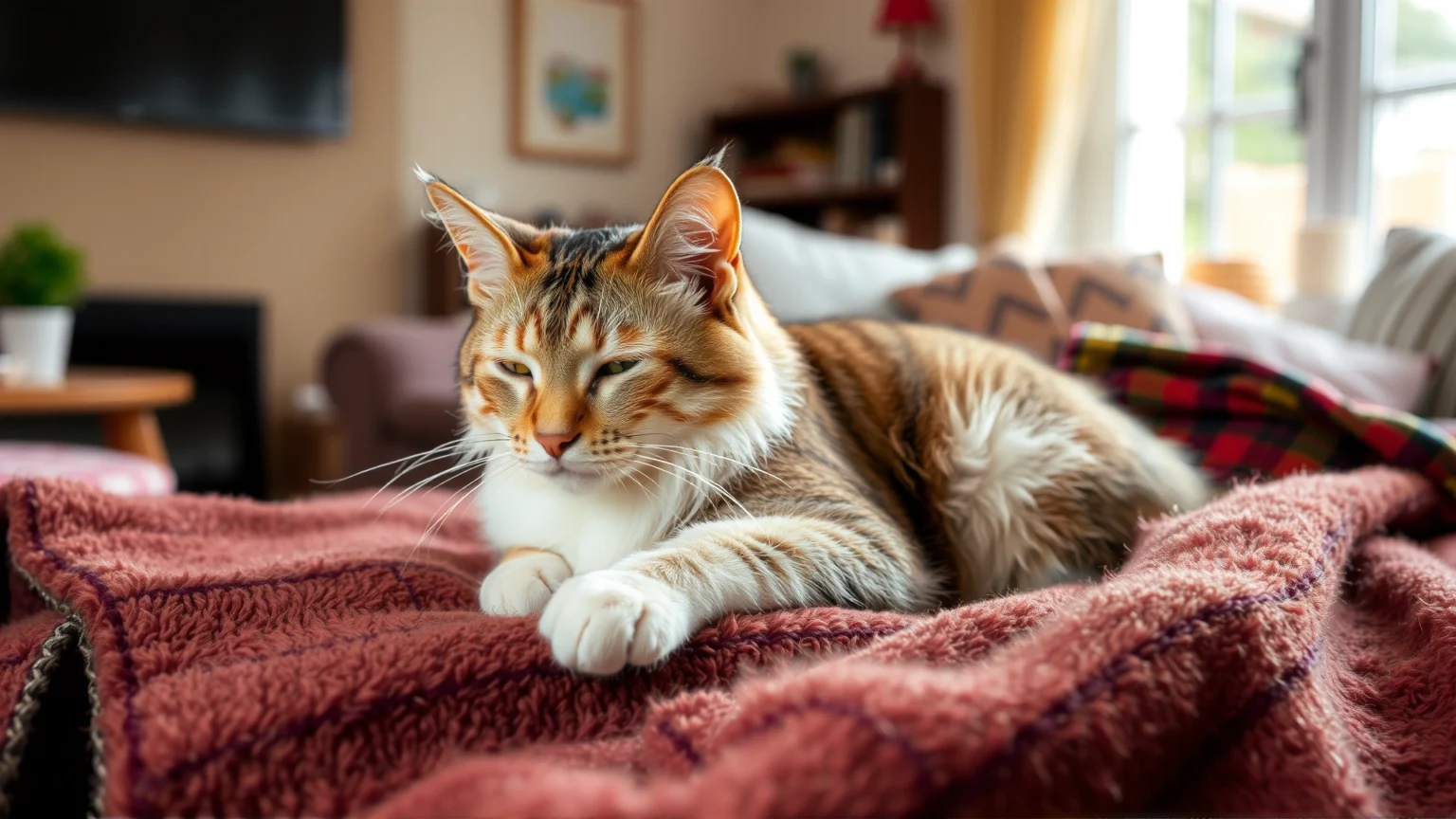 قطّك يدخل مرحلة الشيخوخة؟ دليل شامل لمعرفة علامات تقدم العمر والعناية بالقطط المسنّة