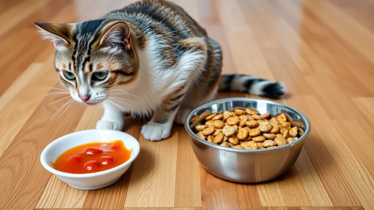 دليل شامل لاختيار طعام قطتك: مقارنة بين الطعام الرطب والجاف