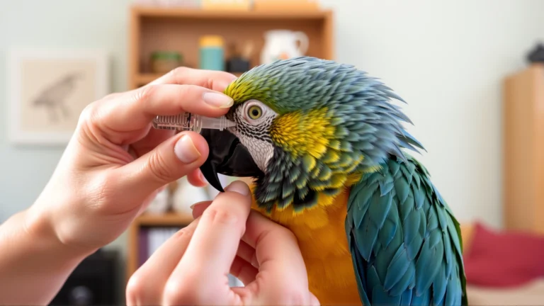 دليل شامل لوضع قطرات العين لطيورك الأليفة بأمان وسهولة