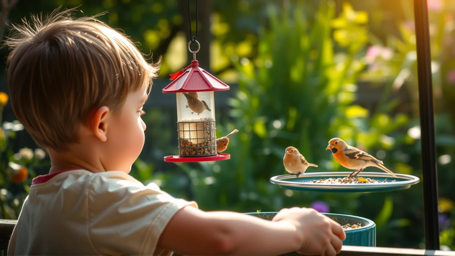 دليل شامل لإطعام الطيور في حديقة منزلك: استمتع بالطبيعة واحمِ أصدقاءك ذوي الريش