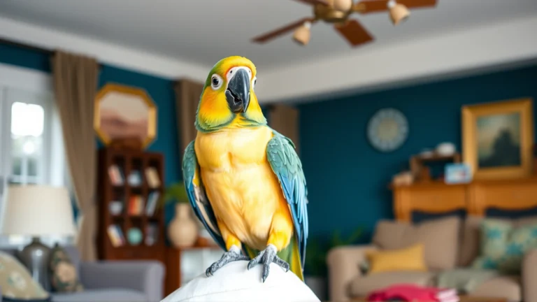 دليل شامل لتدريب طائرك على الوقوف على كتفك بأمان ومتعة