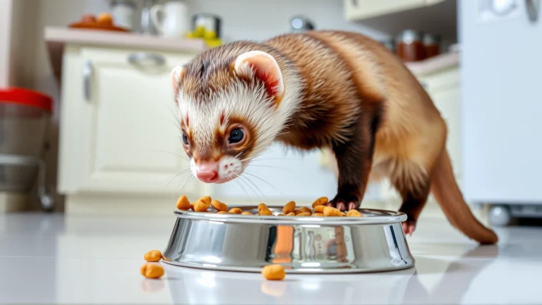 الدليل المتكامل لتغذية حيوان الفِرت: ماذا يأكل وكيف نحافظ على صحته؟