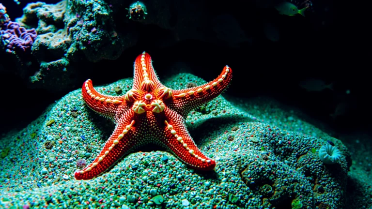 دليل شامل لرعاية نجوم البحر في أحواض المياه المالحة