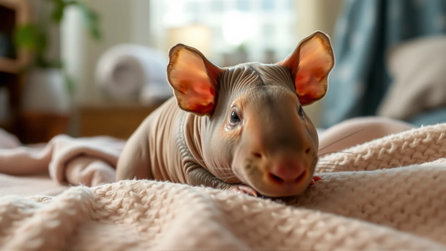 الدليل الشامل لرعاية خنازير غينيا الصلعاء (Skinny Pig): كل ما تحتاج معرفته