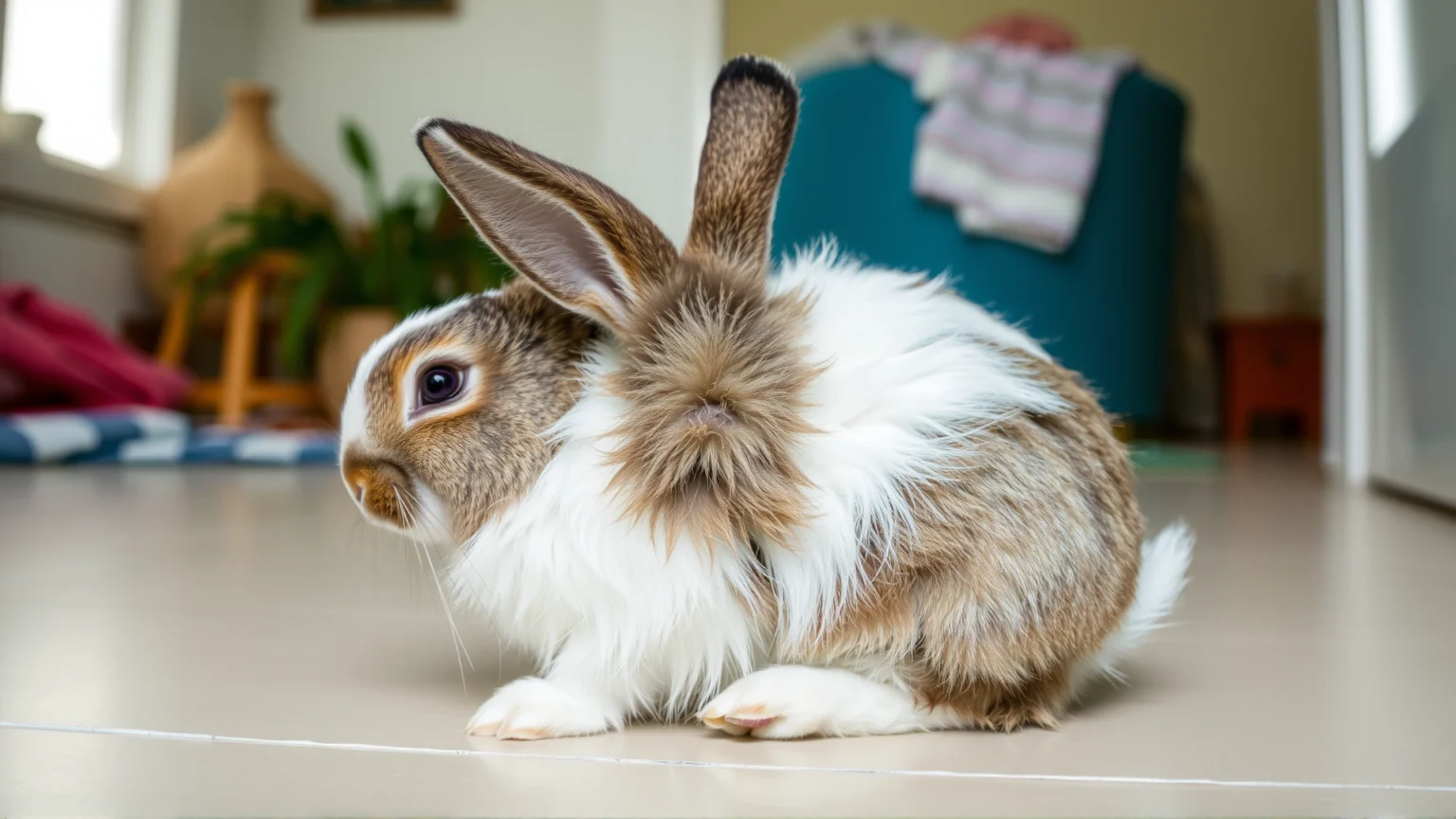 ظاهرة نتف الفراء المفرط (Barbering) لدى الأرانب: الأسباب، العلاج وطرق الوقاية