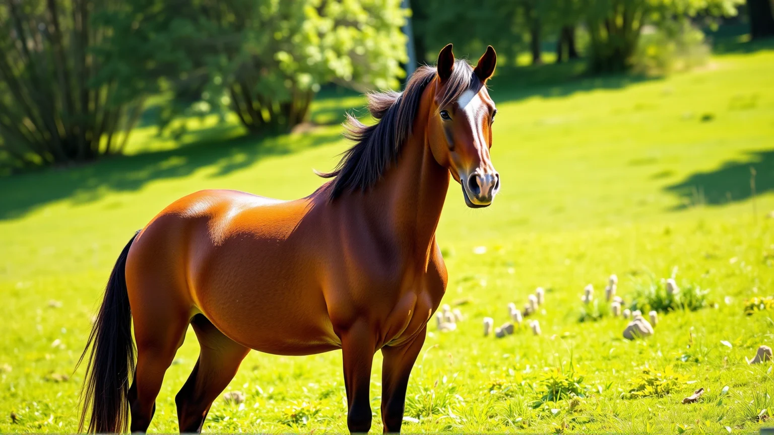 دليل شامل لخيول السادل بريد الأمريكية: التاريخ، السمات، والرعاية