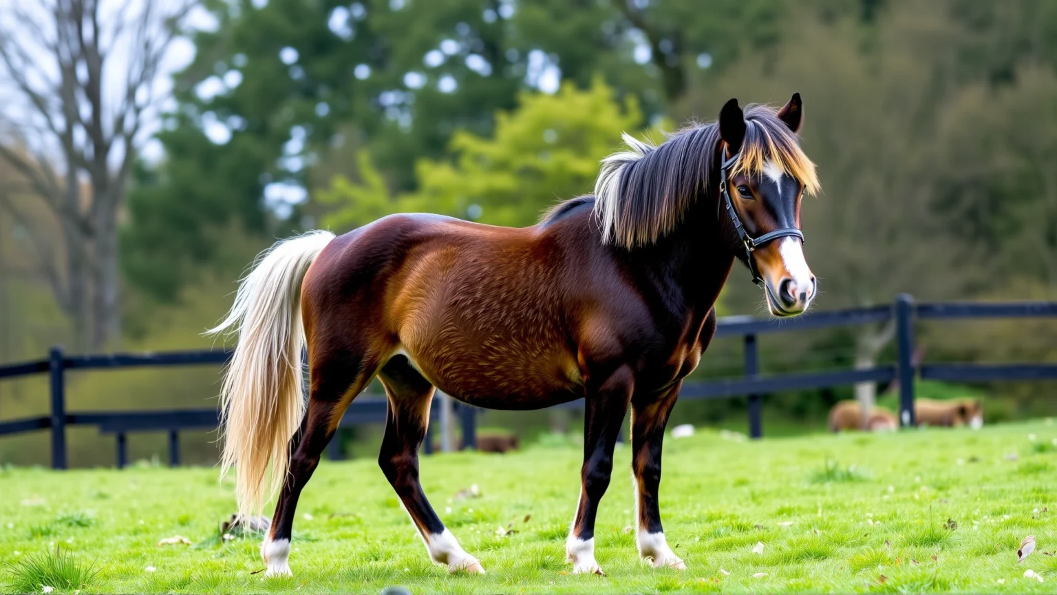 بوني هاكني: دليل شامل لواحد من أكثر سلالات الأحصنة الصغيرة أناقةً وحيوية