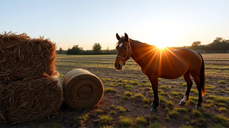 احمِ خيلك من مخاطر العفن في التبن: دليل شامل للفحص والتخزين الآمن