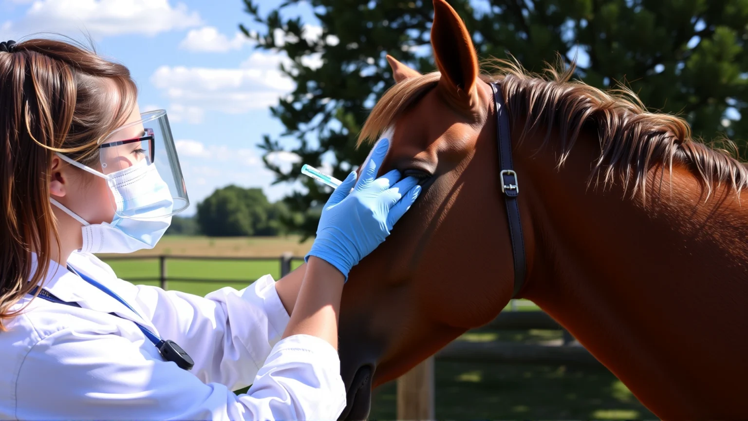 الجمرة الخبيثة في الخيول: الدليل الشامل للأعراض، التشخيص، والعلاج