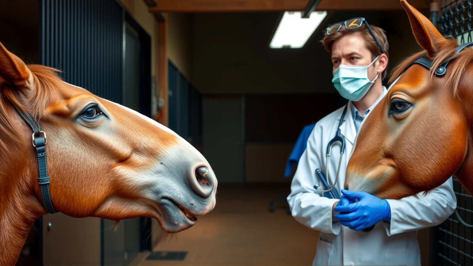 التهاب الفم الحويصلي في الخيول: الدليل الشامل للأعراض والوقاية والعلاج