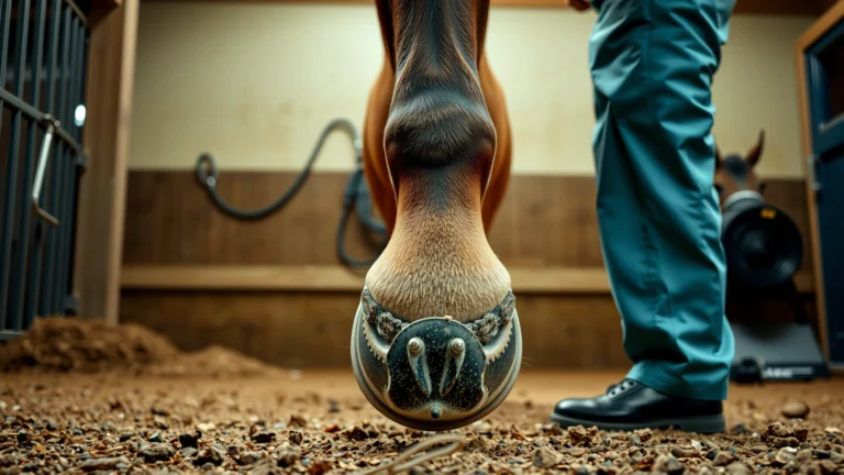 التهاب العظم الزورقي في الخيول: الدليل الشامل للتشخيص والعلاج والوقاية