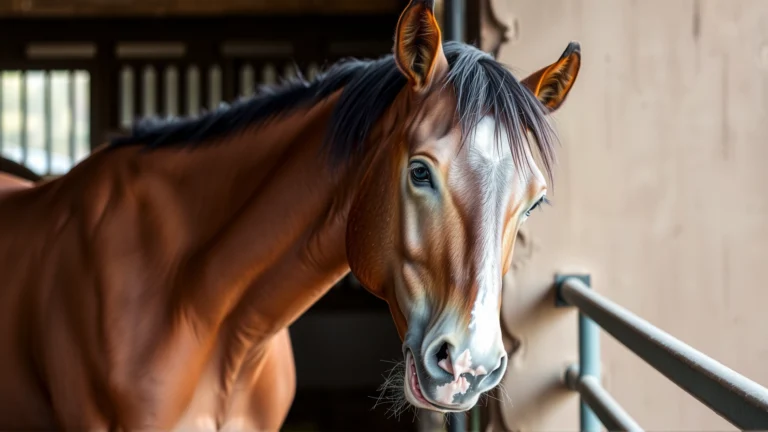 الالتهاب الرئوي الاستنشاقي عند الخيول: دليل شامل للوقاية والعلاج