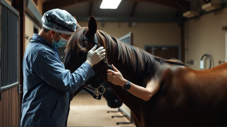 شلل العصب الوجهي لدى الخيول: دليل شامل للأسباب والأعراض والتشخيص والعلاج