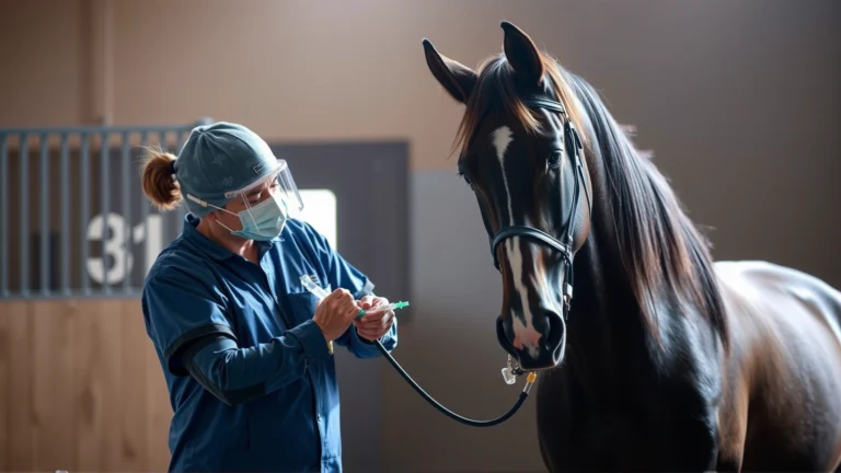الدليل الشامل لإعطاء الحقن للخيول بأمان وكفاءة