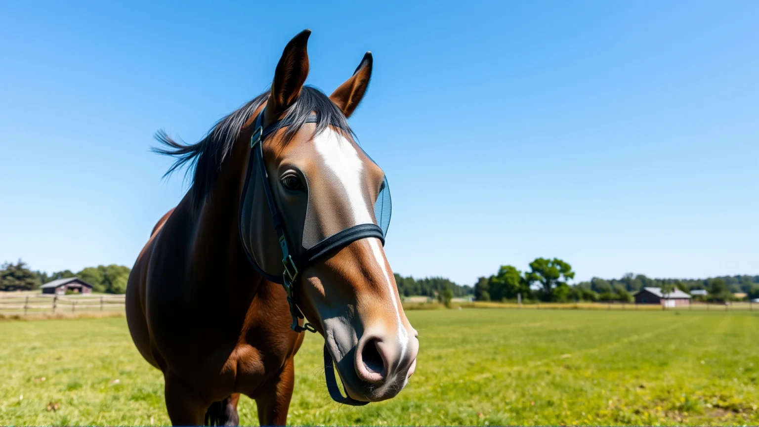 الدليل الشامل لاختيار أفضل بخاخات وإكسسوارات طرد الذباب للخيول